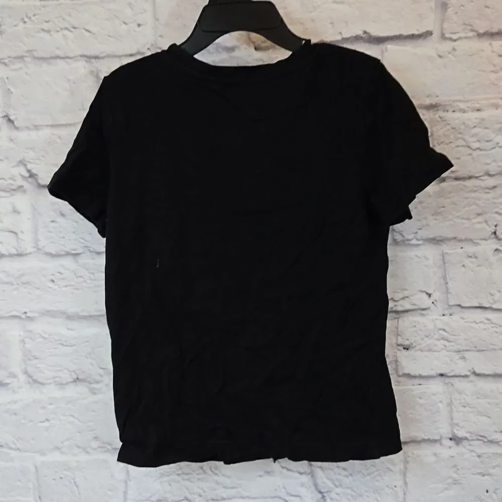 H&M Little Boys Black Spooky Eyes T-Shirt Casual Little Monster Shirt Kids Tee